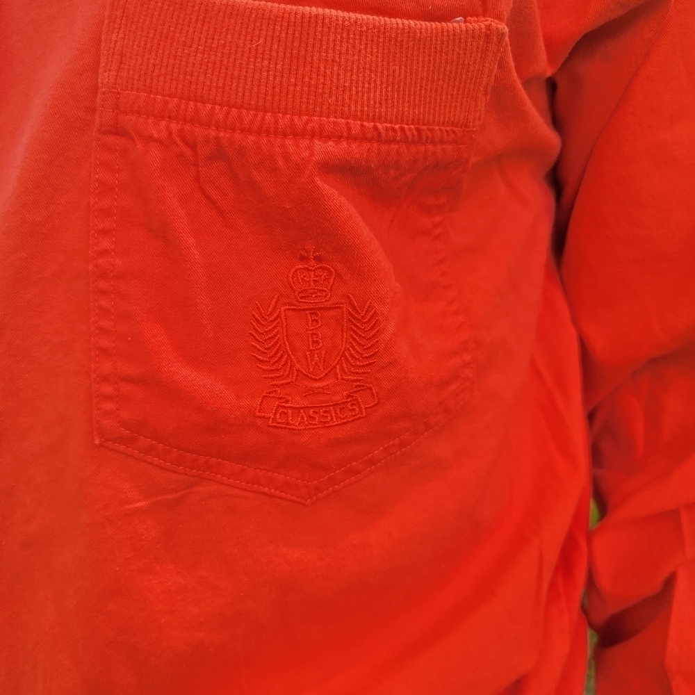 VTG 80s Bugle Boy Coral Long Sleeve Shirt‎ - Picture 2 of 5